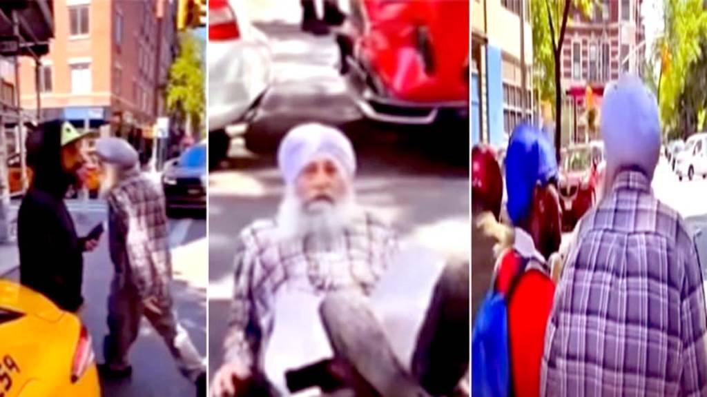 Elderly Sikh driver beaten up by AfricanAmerican man in New York